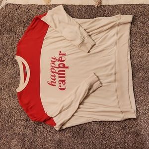 Aerie Happy Camper over sized sweatshirt Large